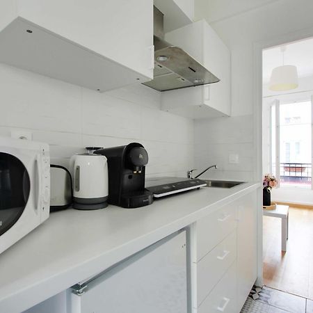 Joli Studio Pour 2 Personnes - Levallois-Perret Buitenkant foto